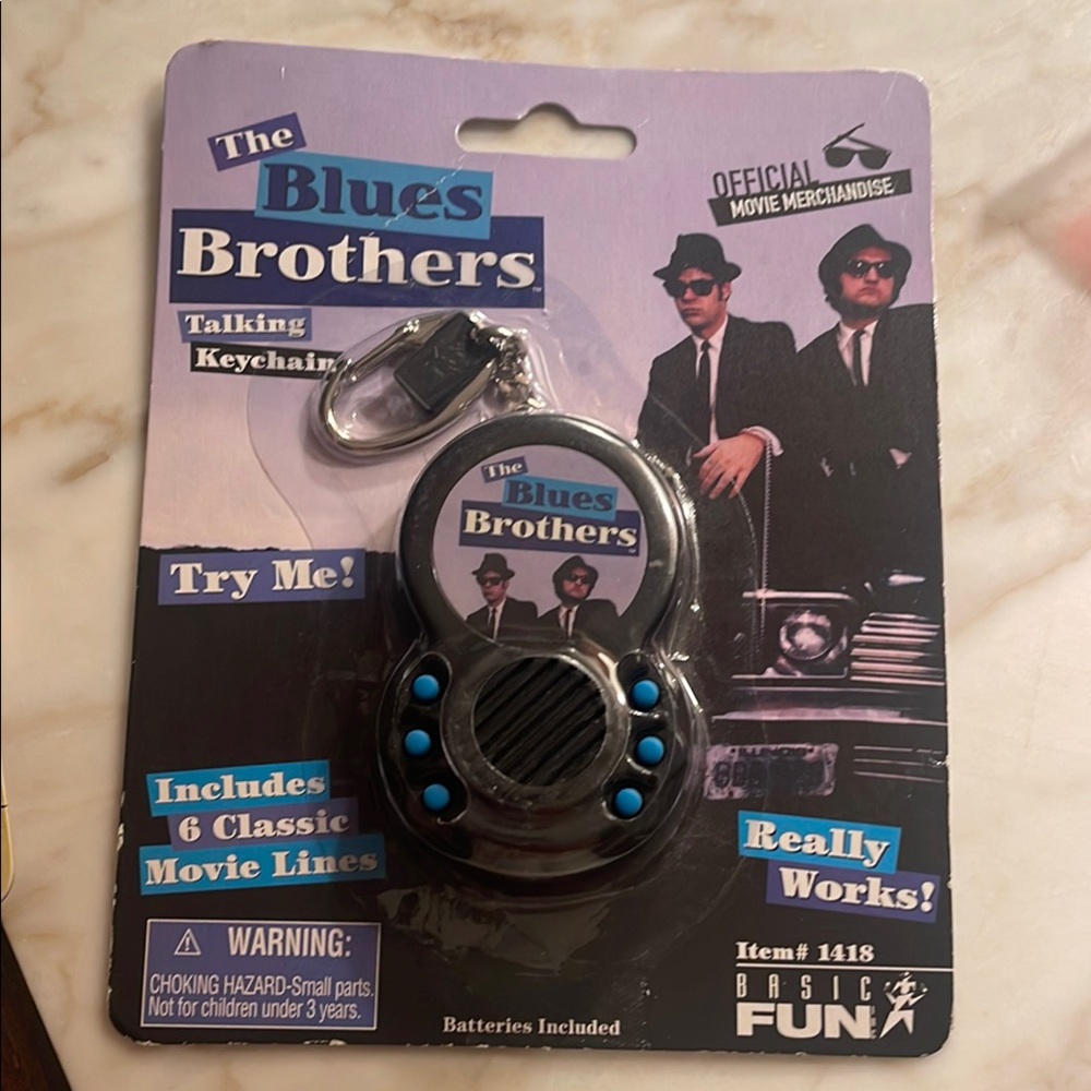 The Blues Brothers Talking Keychain